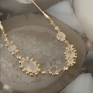 Kendra scott gold June necklace adjustable